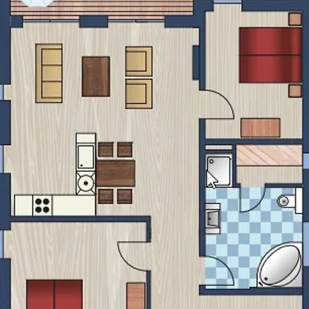 Apartament Deichperle 49 1 N Schillig